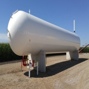 Recipiente de presión de gas propano líquido estándar de ASME